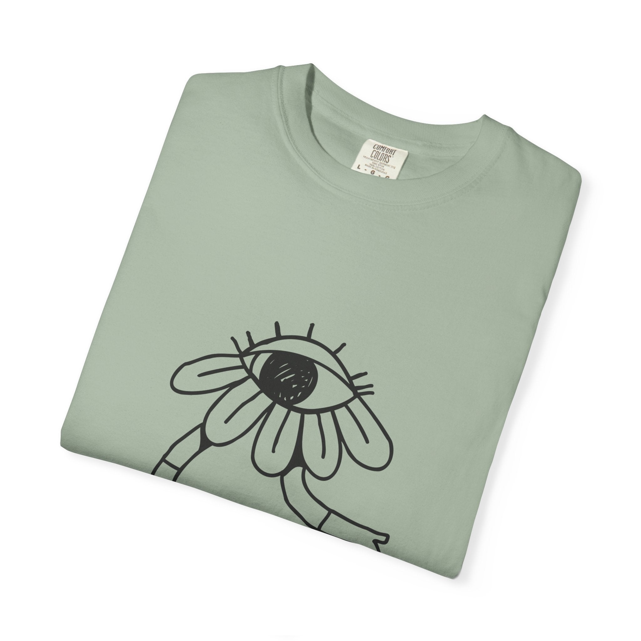 Tree Hugger Graphic T-Shirt — Daisy Eye Illustration