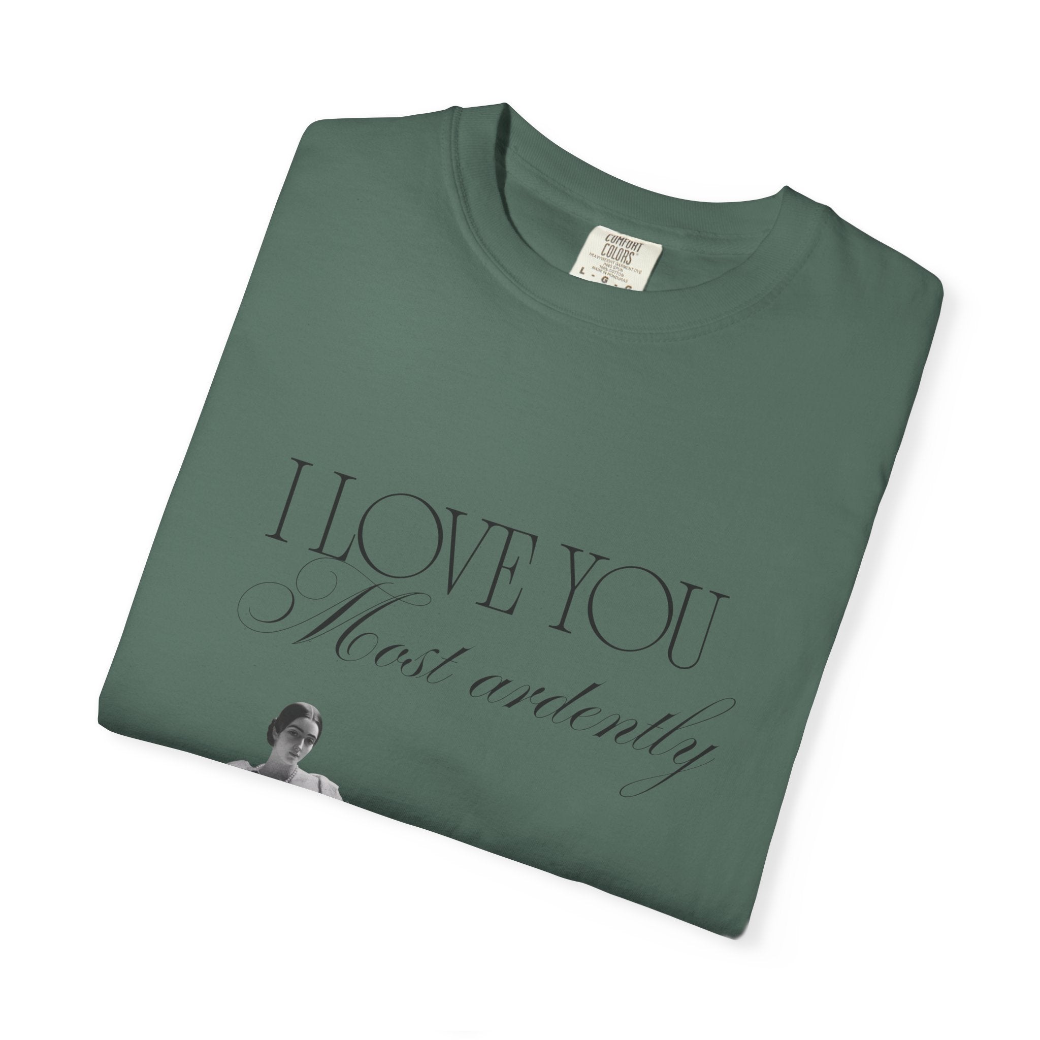 Romantic Vintage 'I Love You Most Ardently' T-Shirt