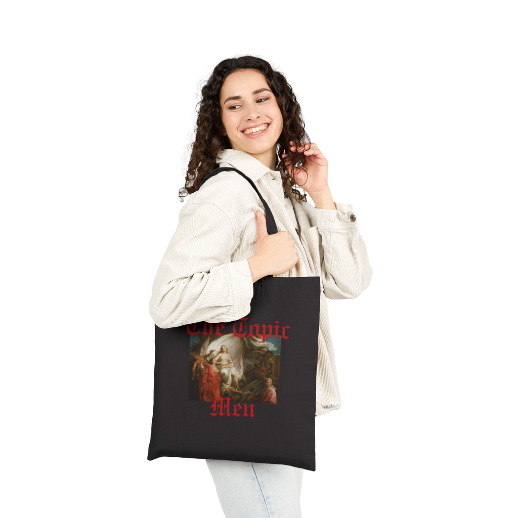 Tote Bag — 'The Toxic Men' Vintage Painting Tote for Feminist/Anti-Misogyny Activists