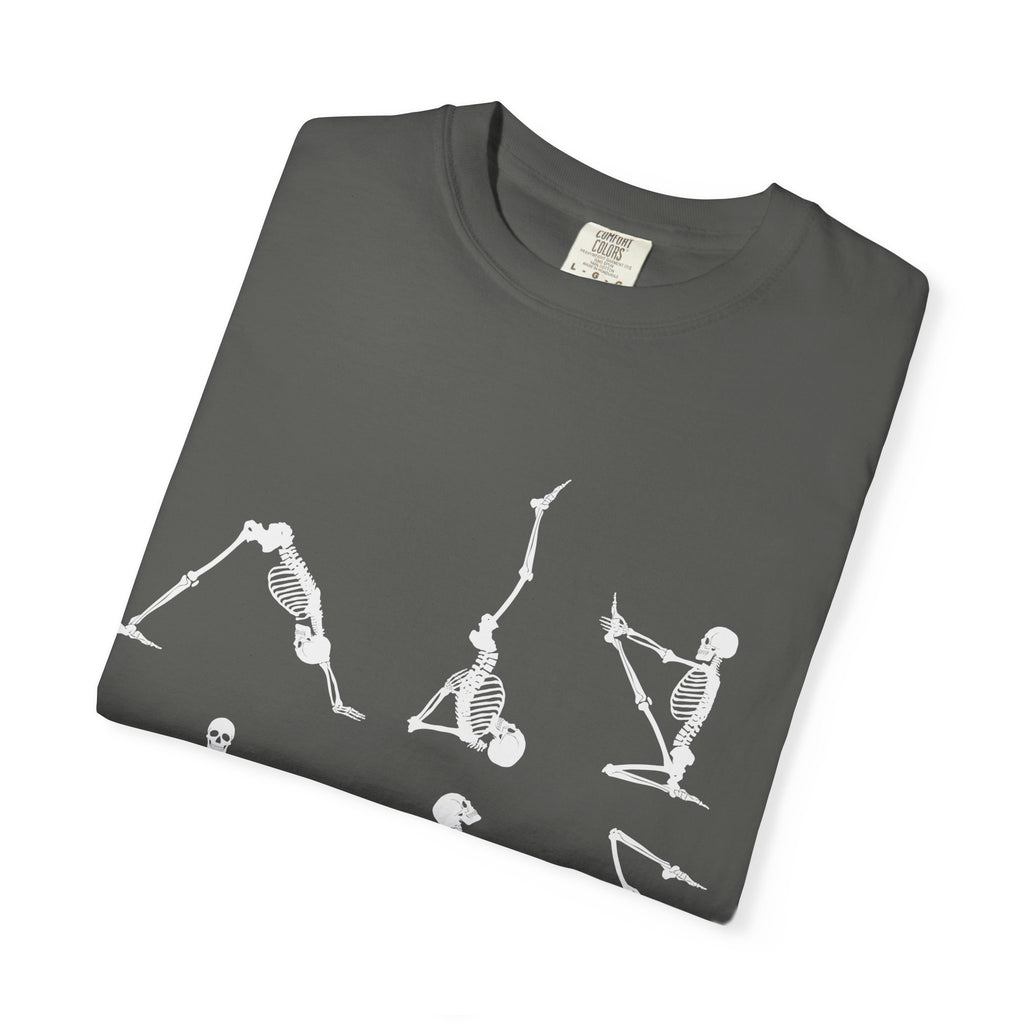 Yoga Skeleton T‑Shirt — 'I'm Trying My Best' Funny Yoga Tee