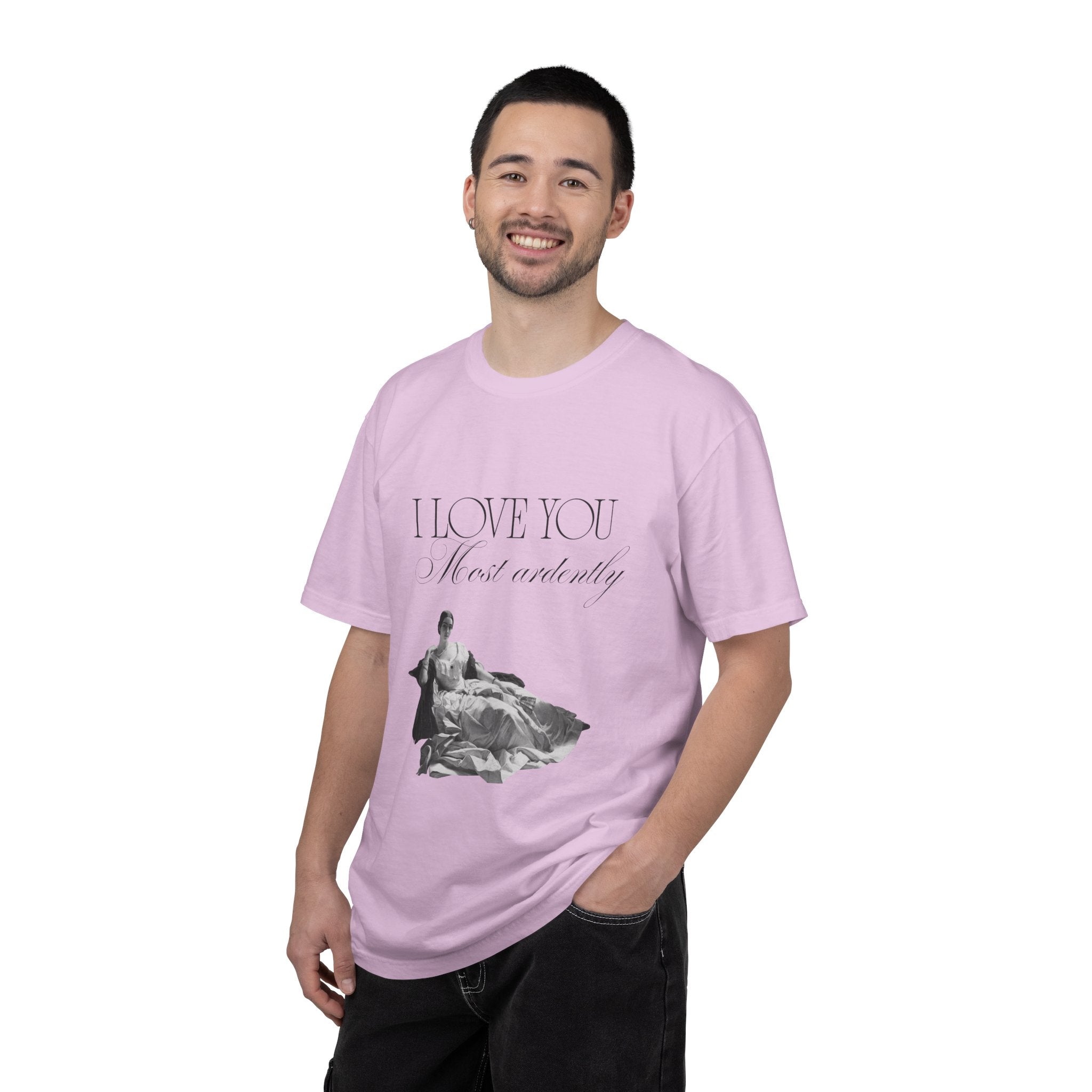 Romantic Vintage 'I Love You Most Ardently' T-Shirt