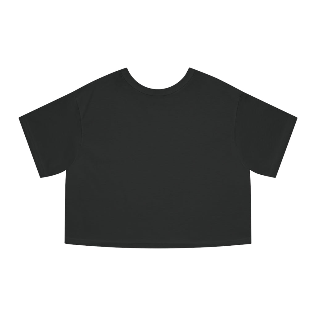 Cropped T-Shirt — Retro Pop Art "Overstimulated" Graphic Tee