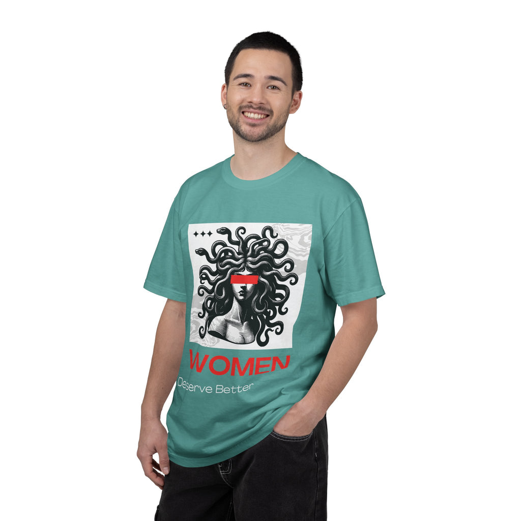 Women Deserve Better T-Shirt — Medusa Graphic Feminist Tee