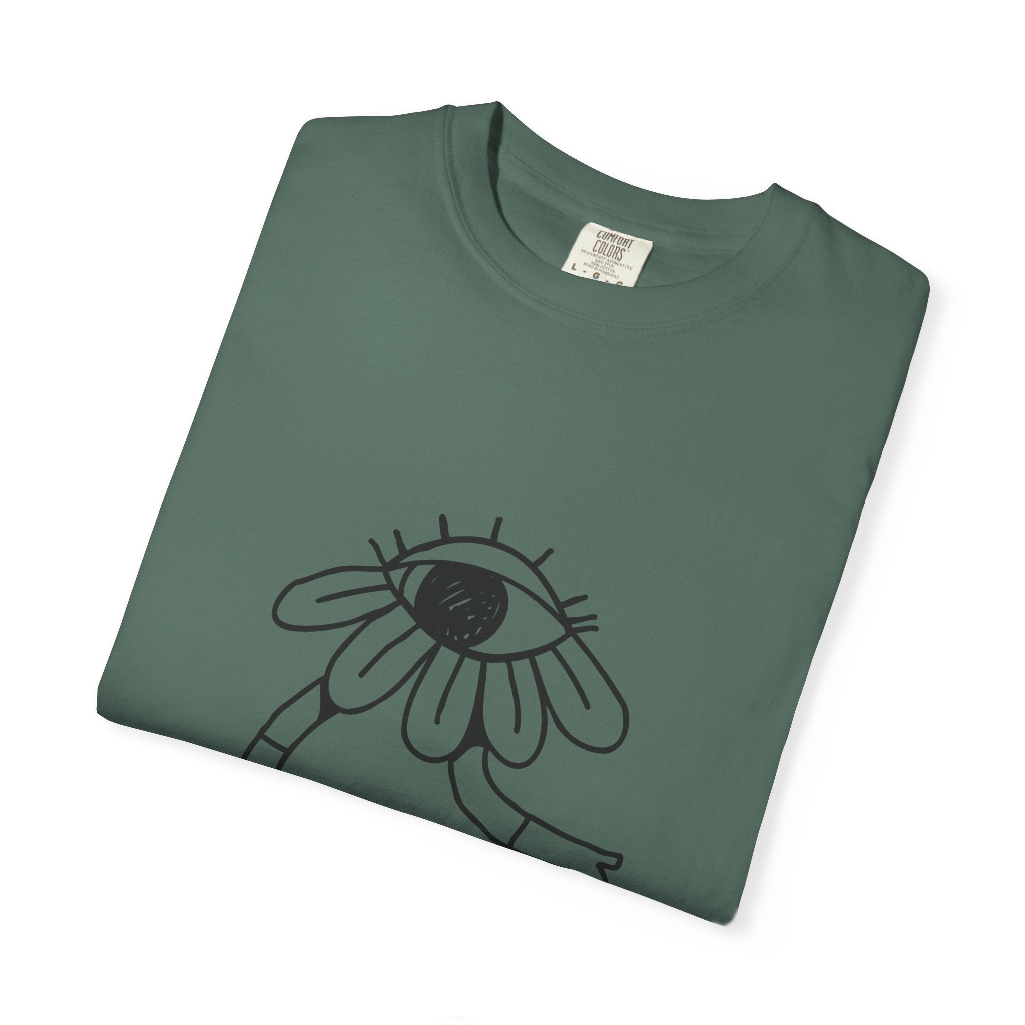 Tree Hugger Graphic T-Shirt — Daisy Eye Illustration