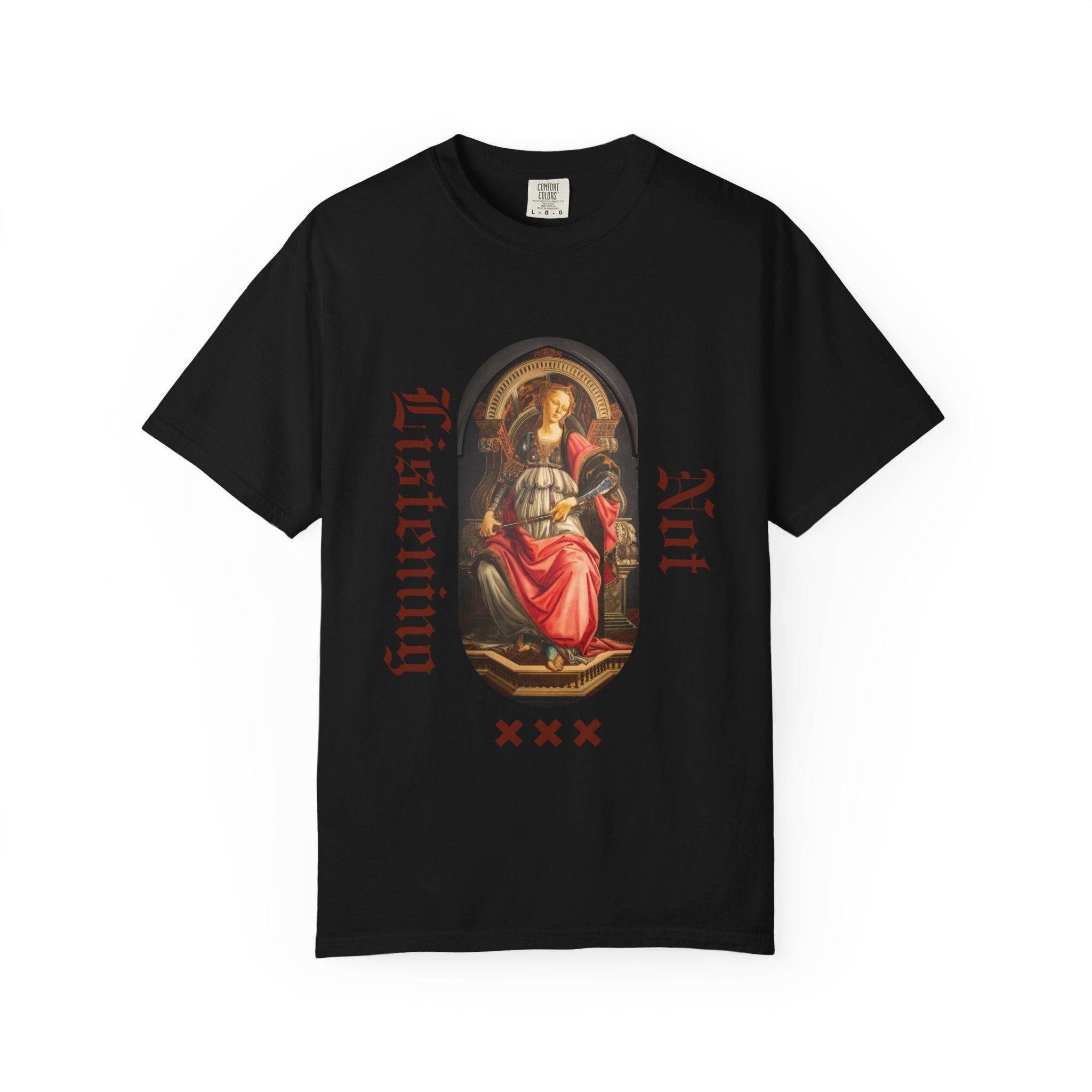 Art Vintage T-Shirt — 'Not Listening' Renaissance Graphic Tee