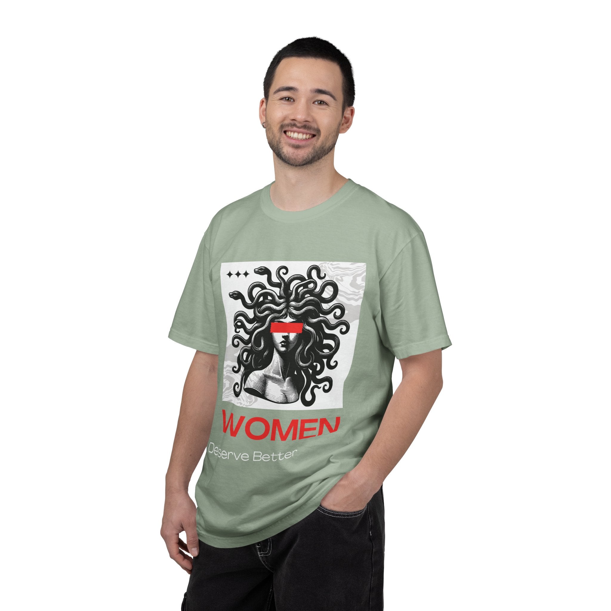 Women Deserve Better T-Shirt — Medusa Graphic Feminist Tee
