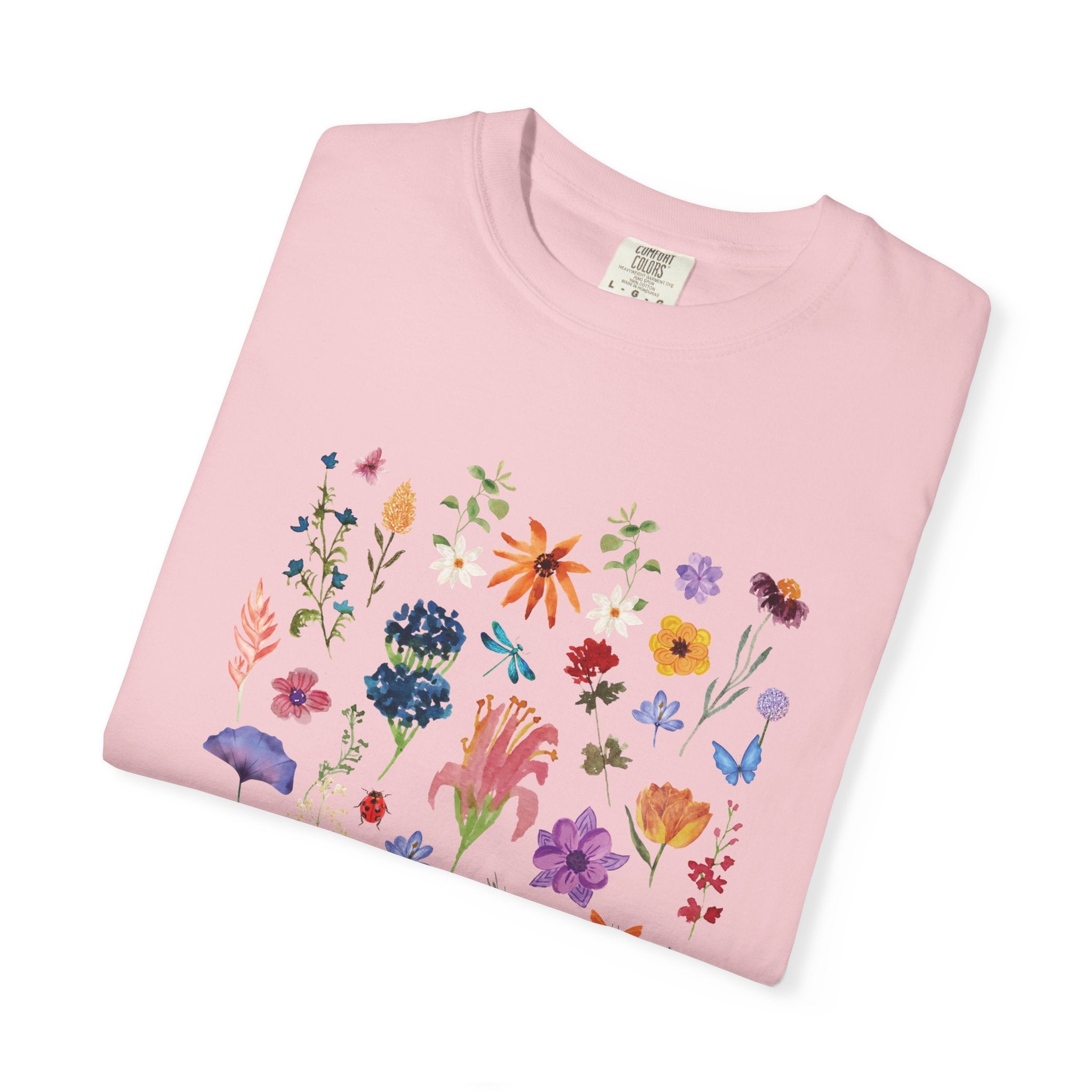 Floral Wildflower Tee — “The Mother” Graphic Botanical T-Shirt