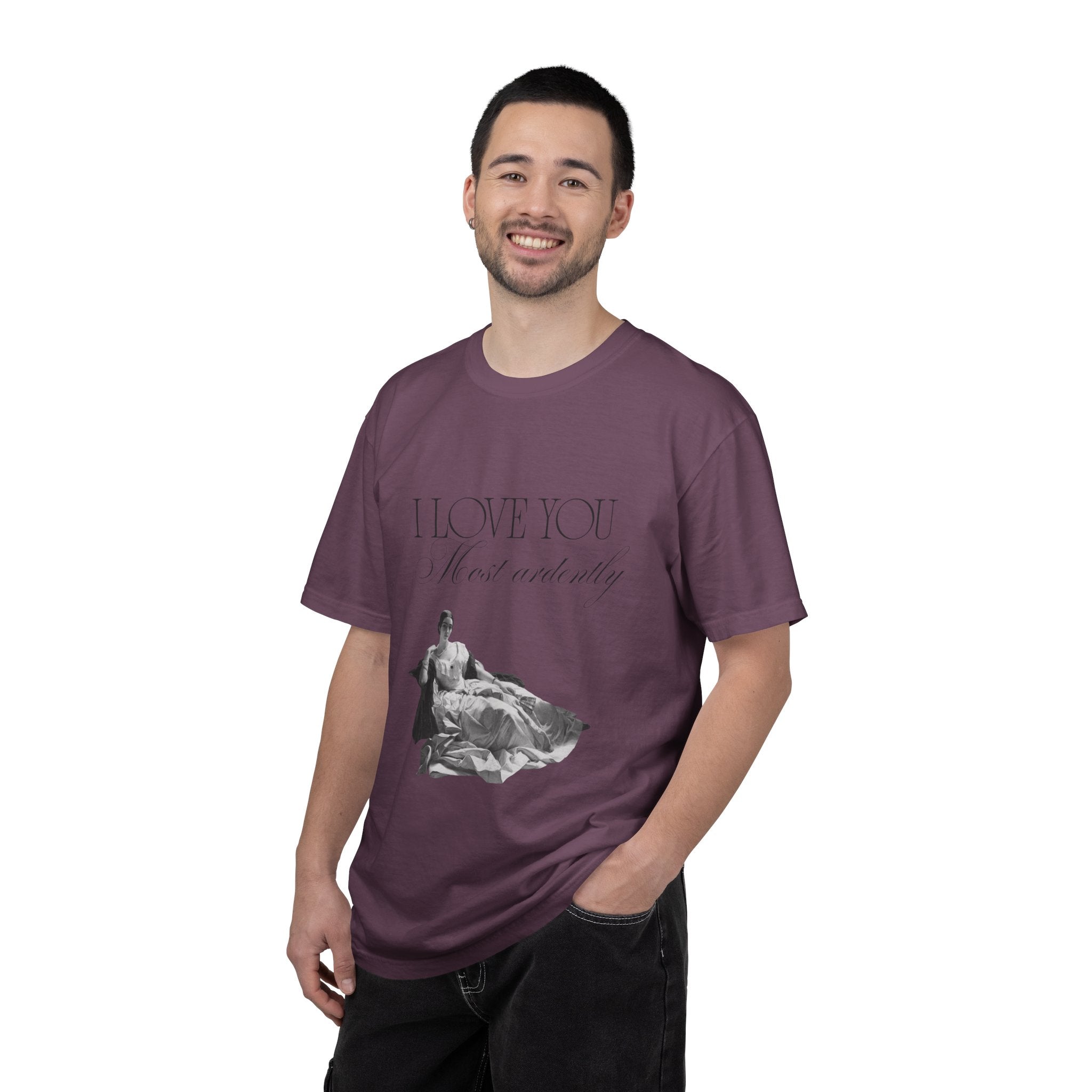 Romantic Vintage 'I Love You Most Ardently' T-Shirt