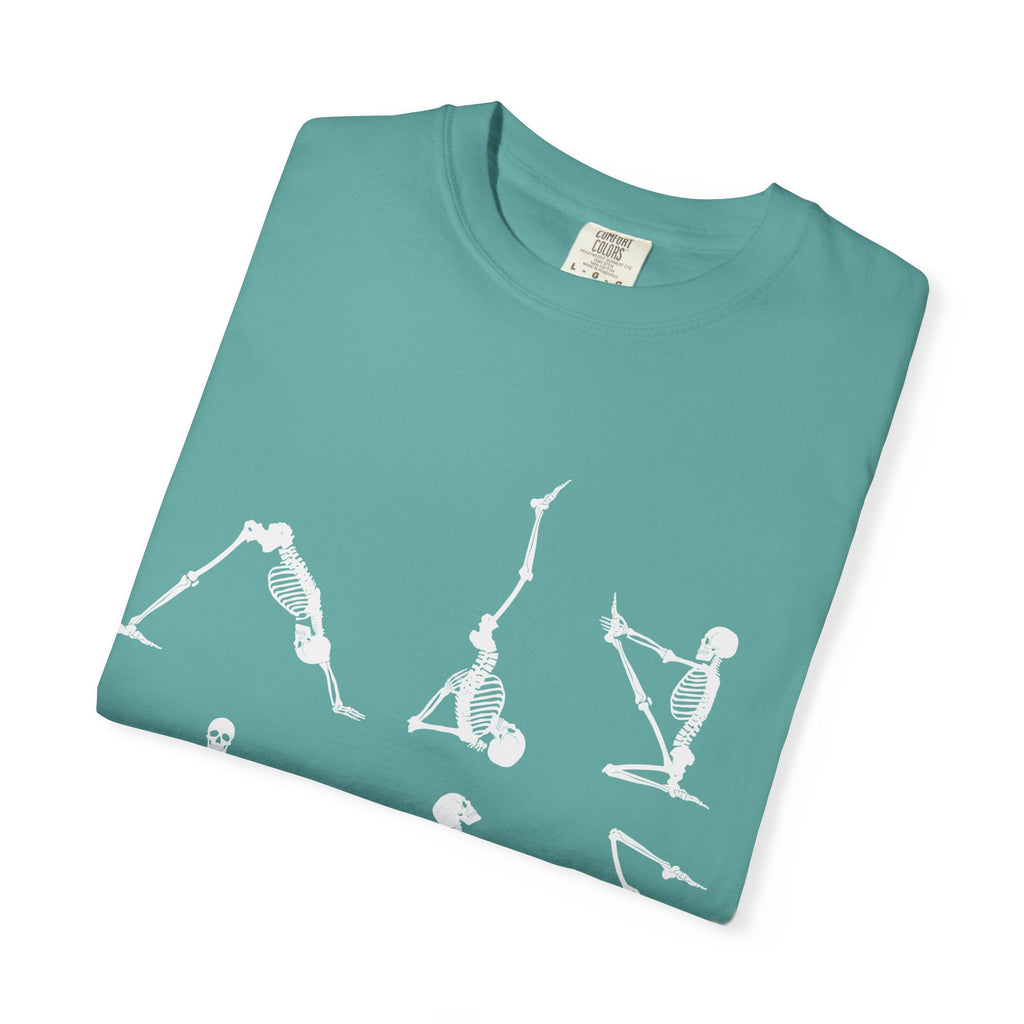 Yoga Skeleton T‑Shirt — 'I'm Trying My Best' Funny Yoga Tee