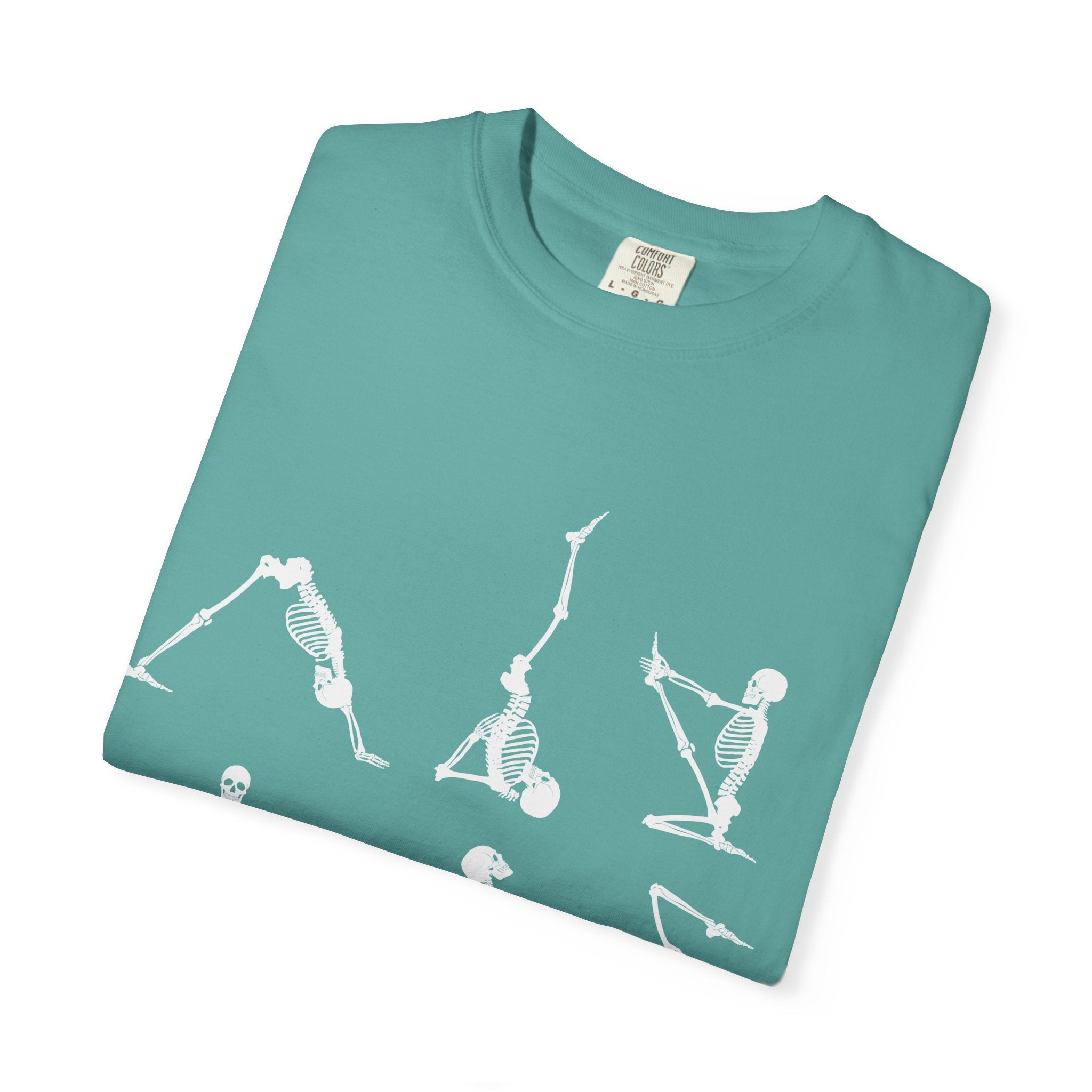 Yoga Skeleton T‑Shirt — 'I'm Trying My Best' Funny Yoga Tee