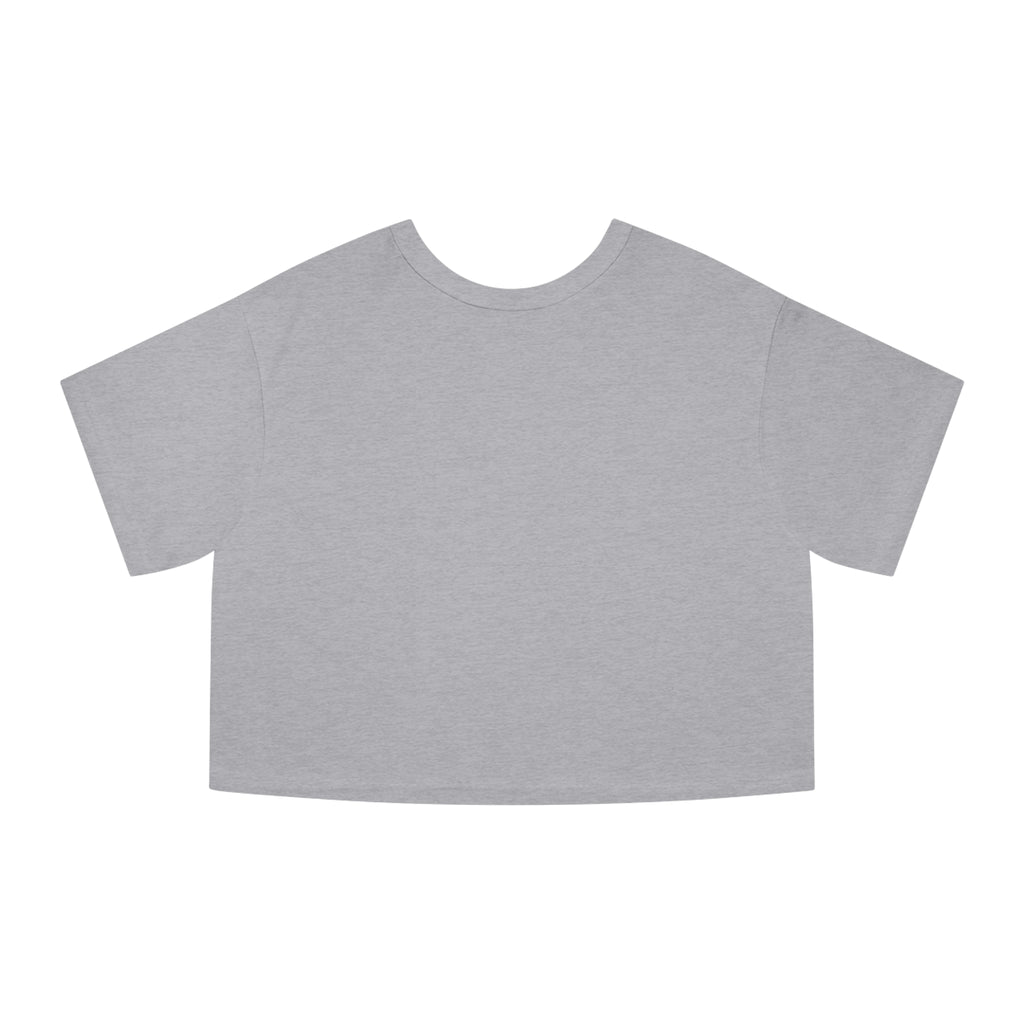 Cropped T-Shirt — Wildflower Garden Floral Tee ("Take Me Outside")