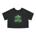 Alien Abduction Crop Tee — "The Invasion Is Calling" Graphic