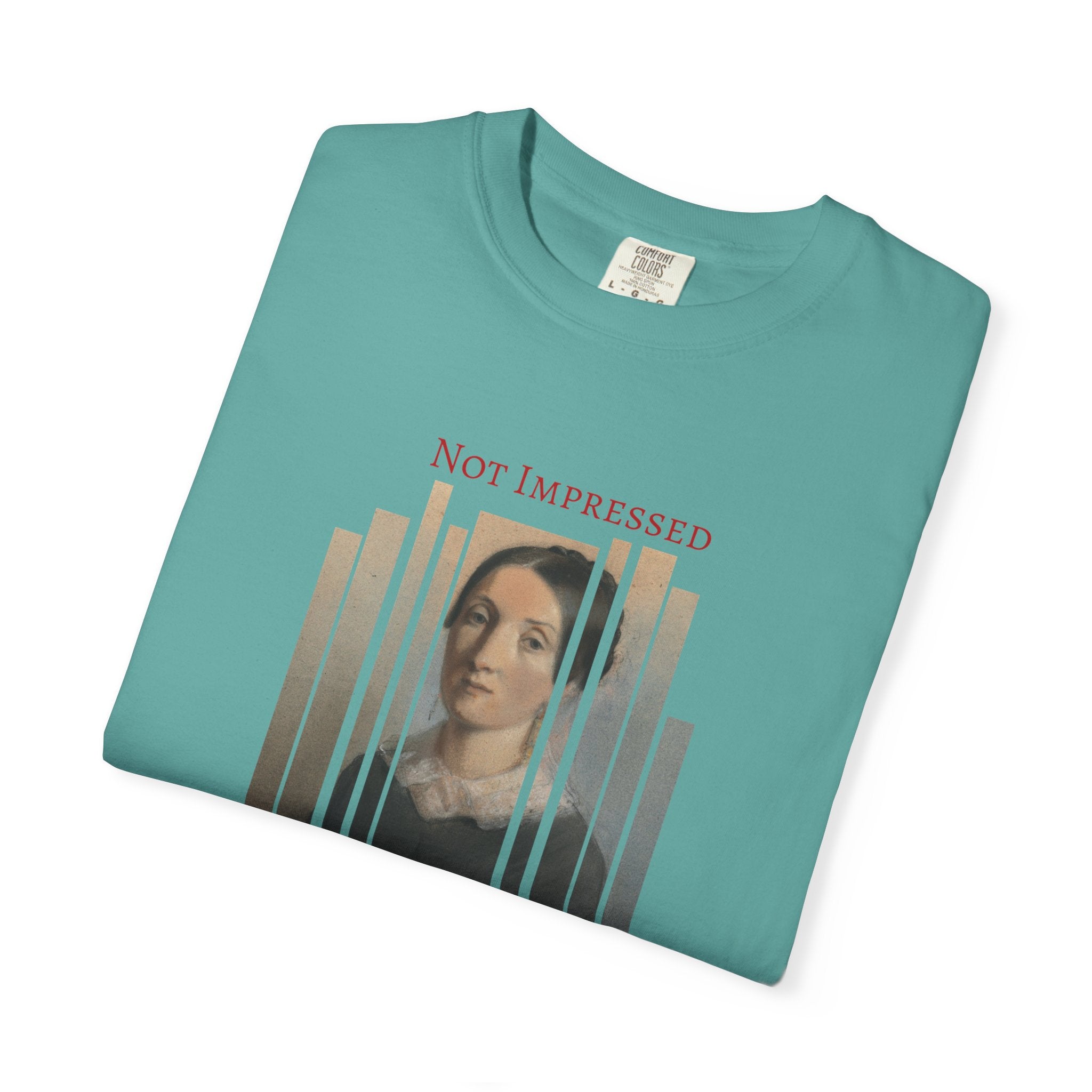 Not Impressed Vintage Portrait T-Shirt