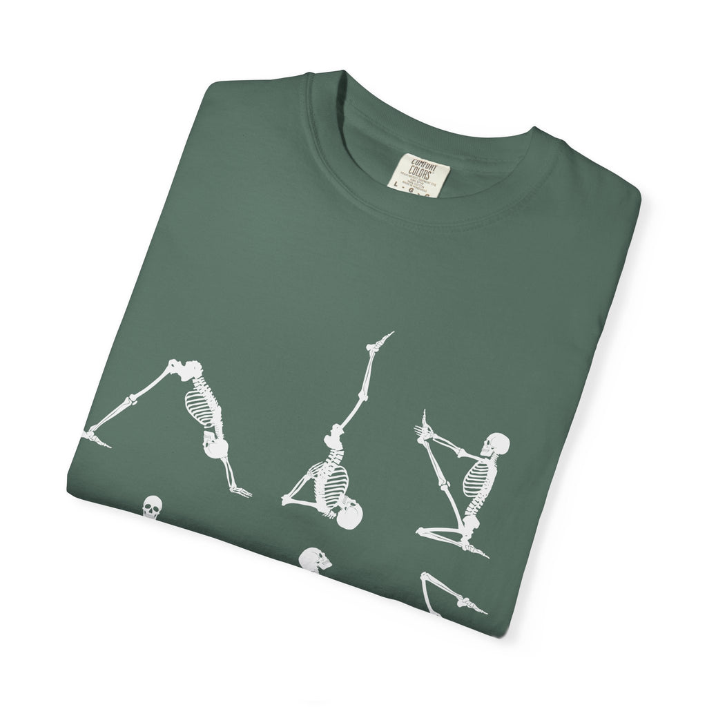 Yoga Skeleton T‑Shirt — 'I'm Trying My Best' Funny Yoga Tee