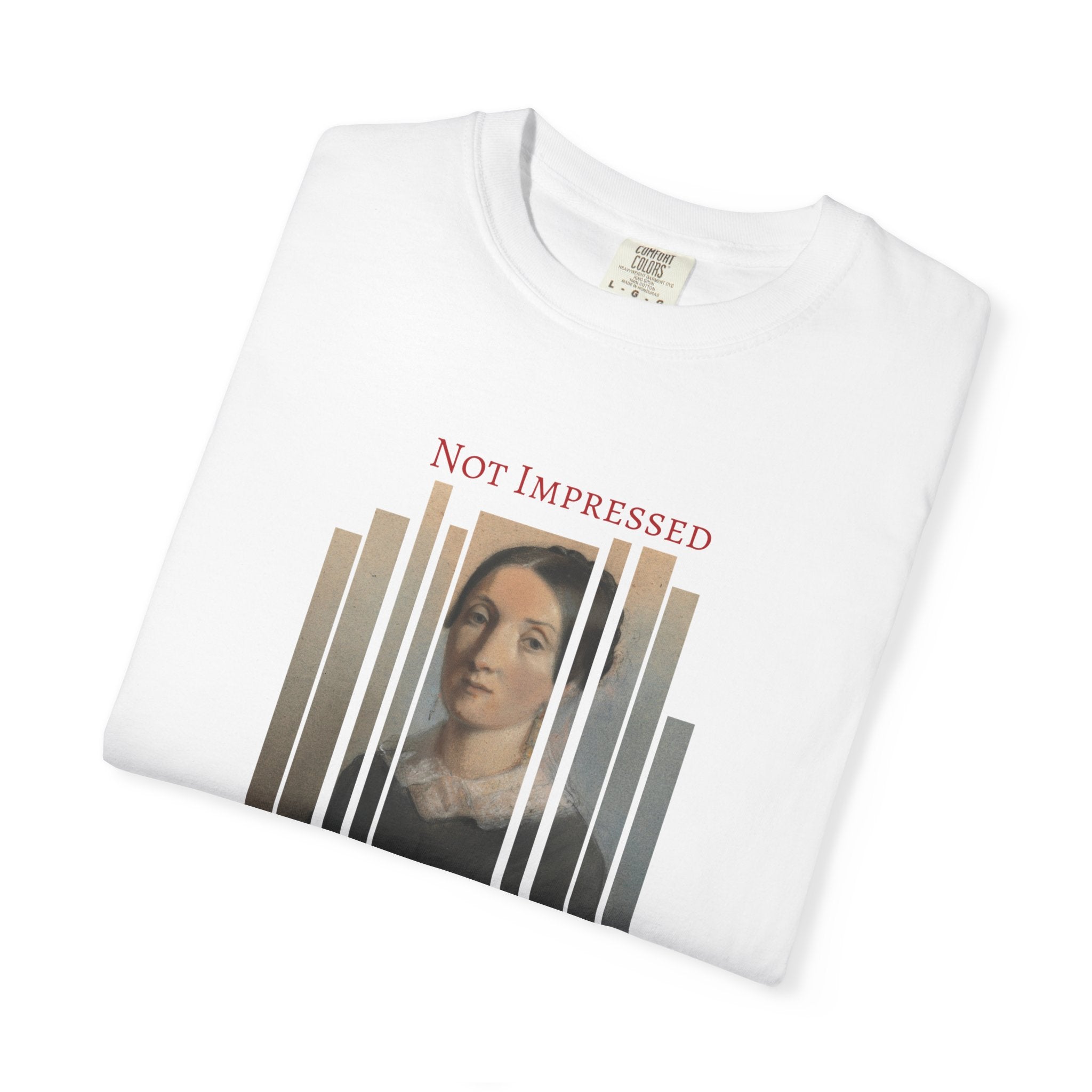 Not Impressed Vintage Portrait T-Shirt