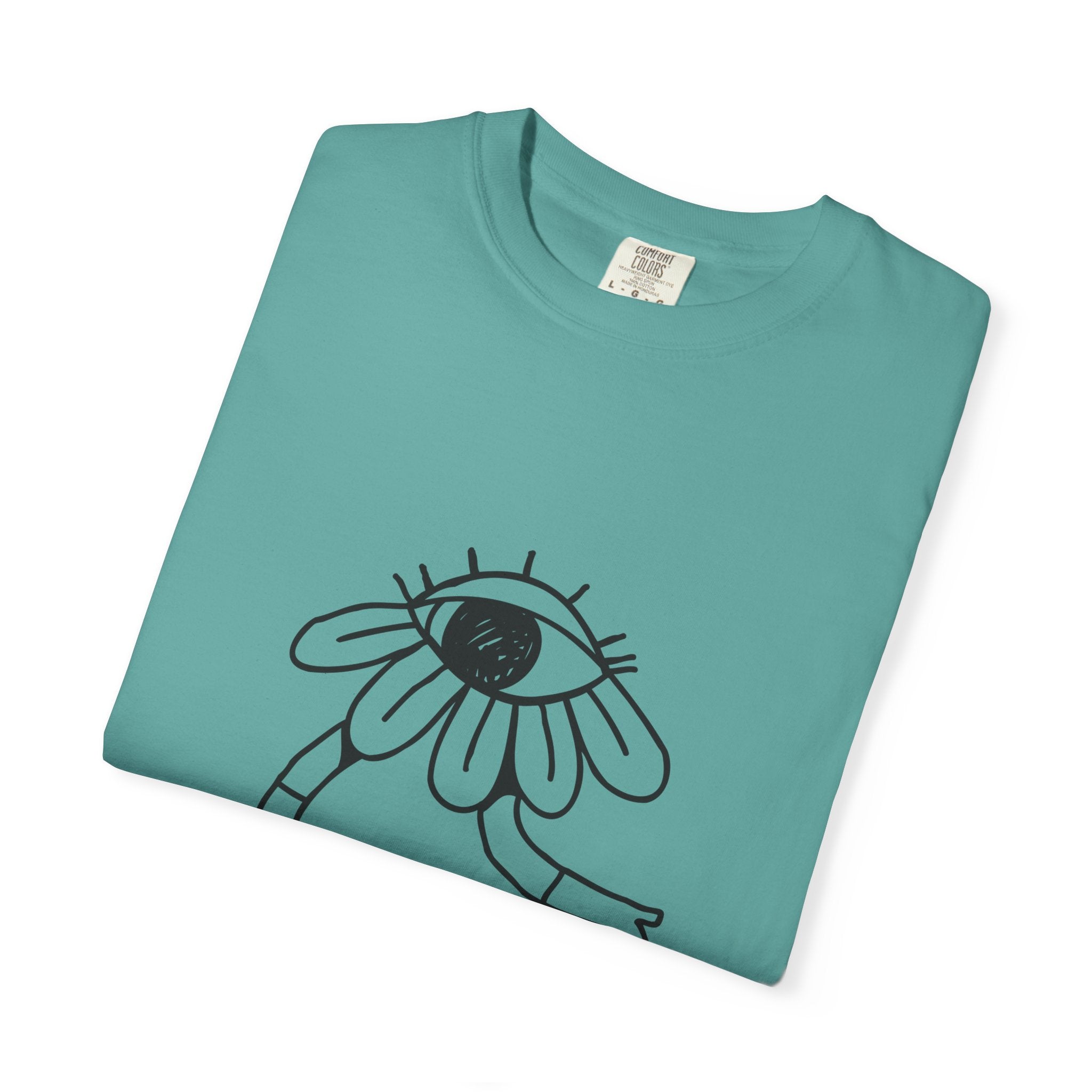 Tree Hugger Graphic T-Shirt — Daisy Eye Illustration